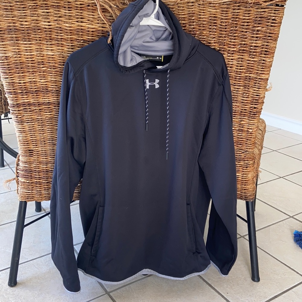 Men UA ColdGear hoodie. Under Armour, loose fit